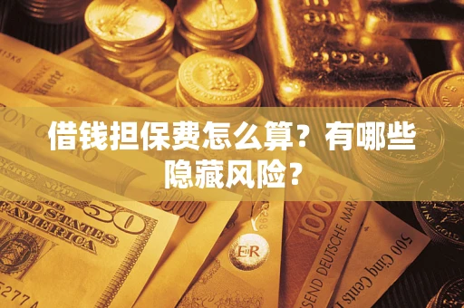济南借钱担保费怎么算？有哪些隐藏风险？
