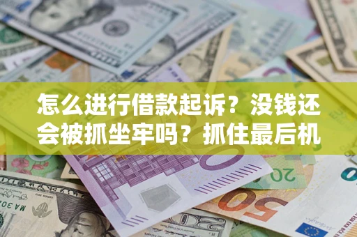 济南怎么进行借款起诉？没钱还会被抓坐牢吗？抓住最后机会！