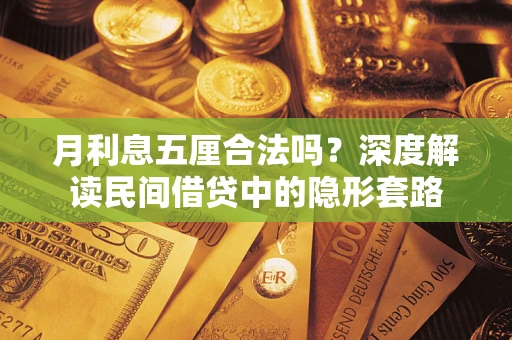 济南月利息五厘合法吗？深度解读民间借贷中的隐形套路