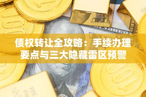 济南债权转让全攻略：手续办理要点与三大隐藏雷区预警